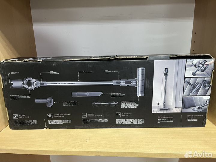 Беспроводной пылесос redmond