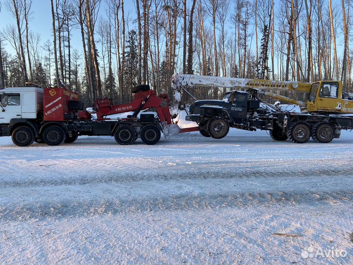 Грузовой эвакуатор до 100 тонн