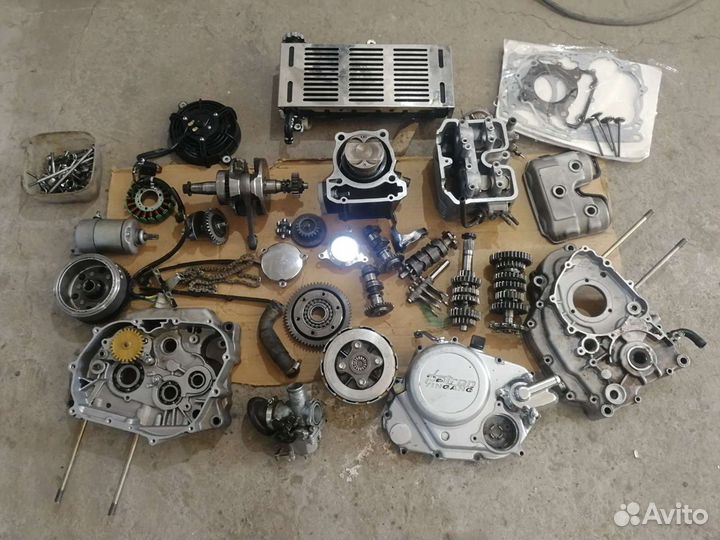 Двигатель 170мм