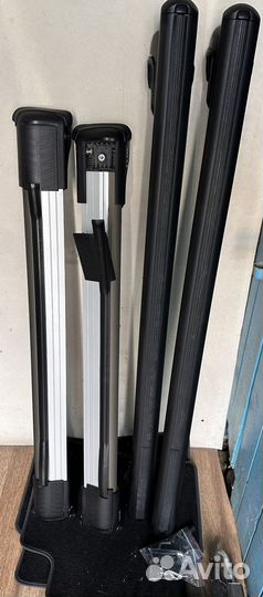 Эродинамичные дуги atlant 110 см, черные