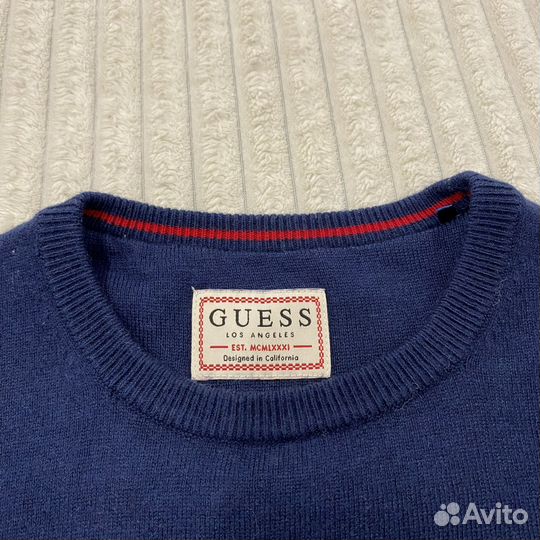 Свитшот guess blue