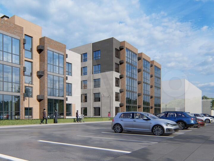 3-к. квартира, 90,8 м², 5/5 эт.