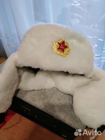 Шапка ушанка меховая