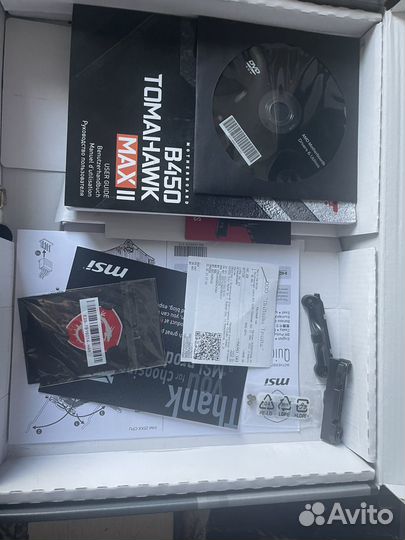 Материнская плата tomahawk max 2