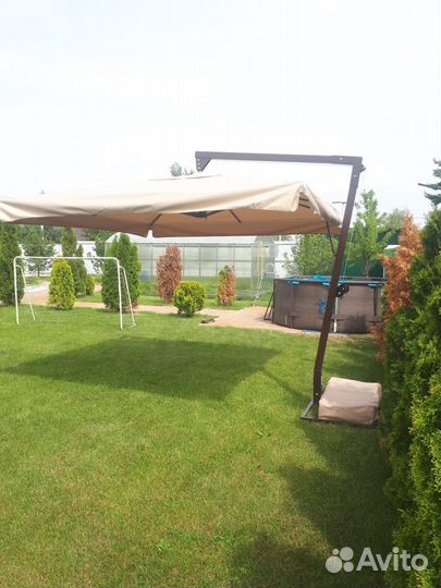 Зонт на боковой опоре 4х212