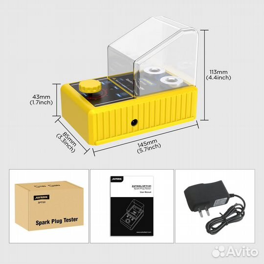 Тестер свечей зажигания Autool SPT-101 Новый