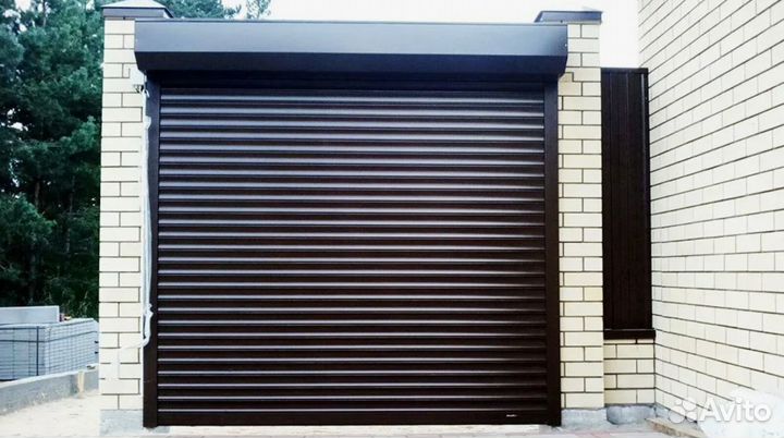Рулонные ворота гаражные