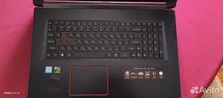 Игровой ноутбук acer predator helios 300