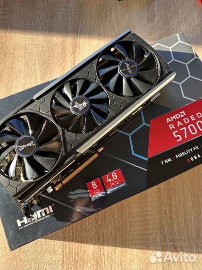 Видеокарта RX 5700 XT nitro+ 8GB