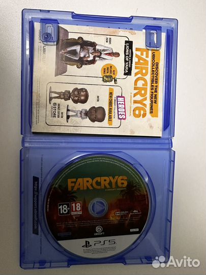 Far Cry 6 ps5 диск