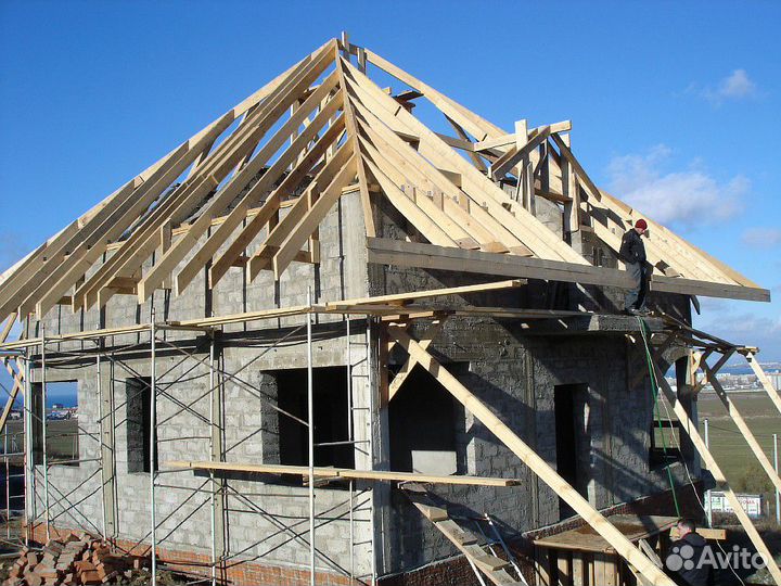 Строительство гостевых и жилых домов