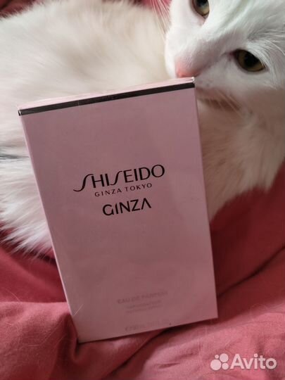 Shiseido ginza eau de parfum 90 мл запечатанные