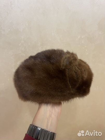 Берет норковый