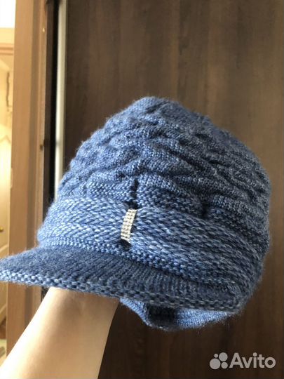Шапка кепка женская зимняя