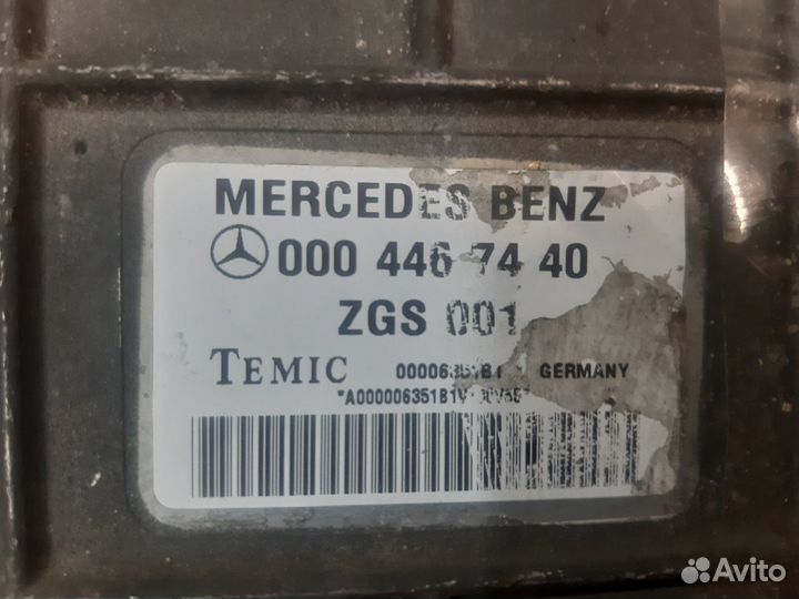 Блок управления двигателем Mercedes OM457LA