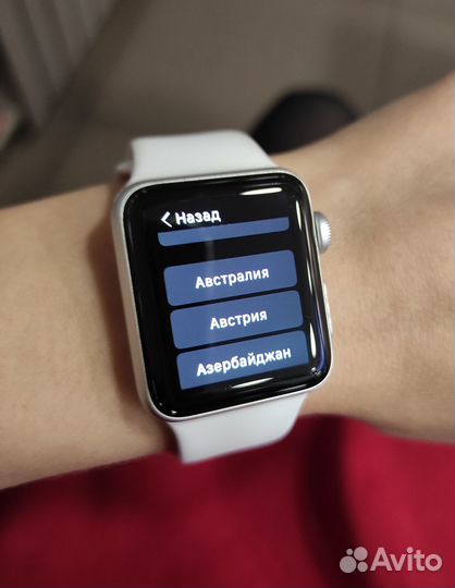 Смарт-часы Apple Watch Series 3 38mm акб 100