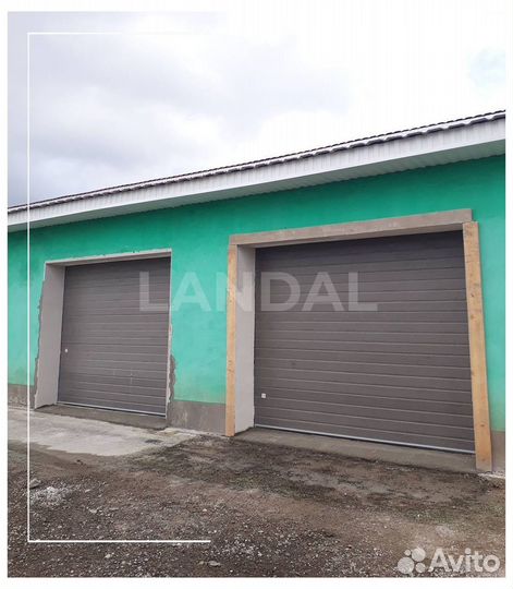 Автоматические гаражные секционные ворота