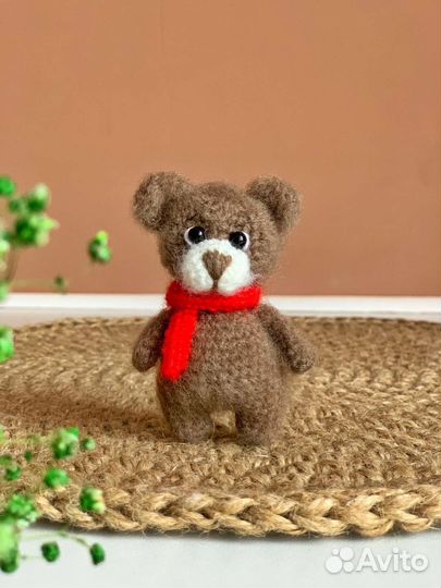 Вязанный мишка