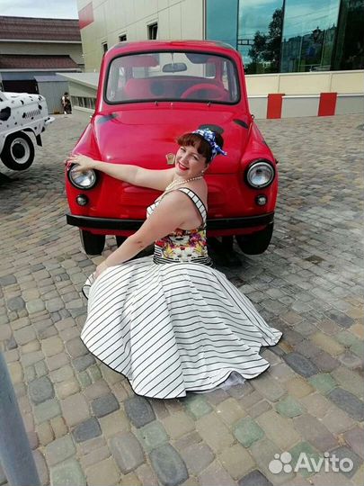 Платье пин-ап