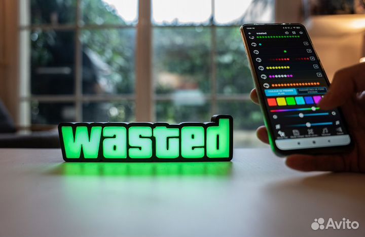 Светильник Wasted Gta 5 регул. подсветка