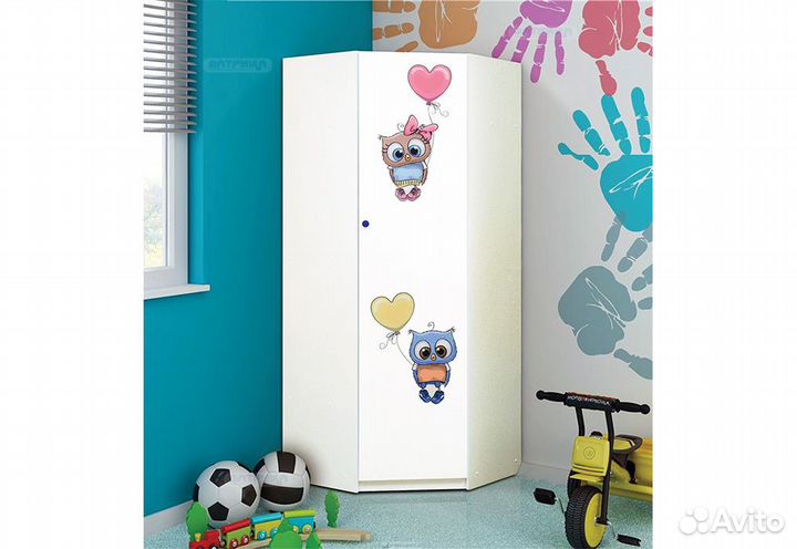 Шкаф угловой в детскую