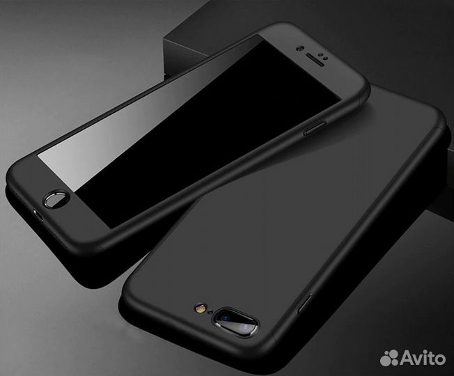 Чехол двухсторонний для iPhone 7, 8 Plus, 11