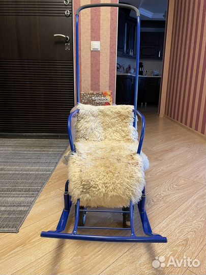 Санки с колесами