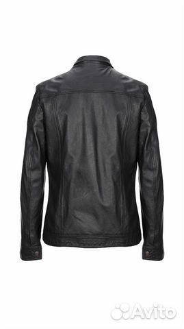 Куртка пиджак кожаная мужская Италия 50-52
