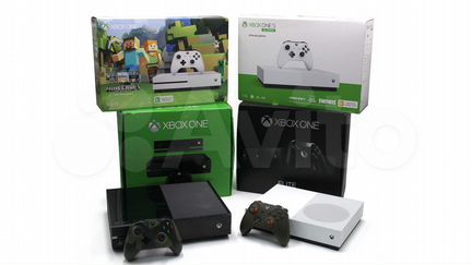 Консоли Xbox One в ассортименте