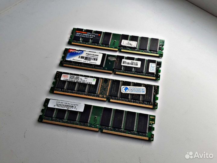 Оперативная память DDR 1GB