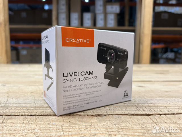 Вебкамера creative live CAM sync 1080 V2 объявление продам