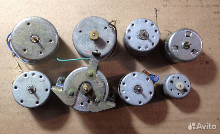 Моторчики от магнитофонов