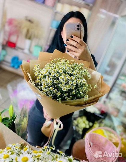 Букеты ромашек