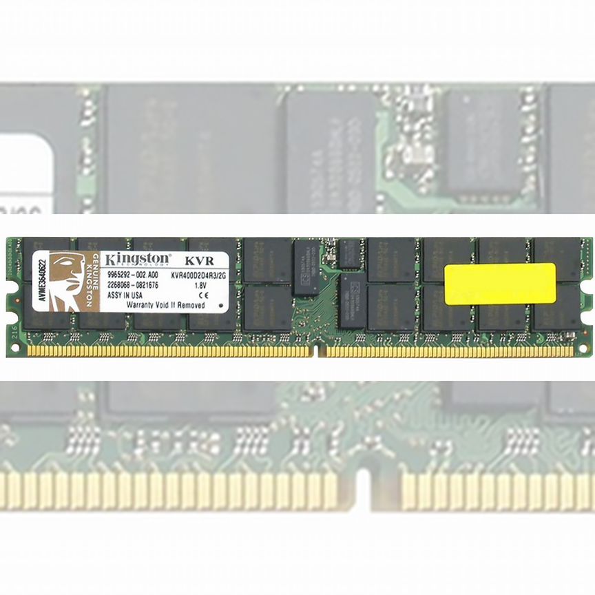 [KVR400D2D4R3/2G] Оперативная Память Kingston Ddr2 Kvr400d2d4r3/2g