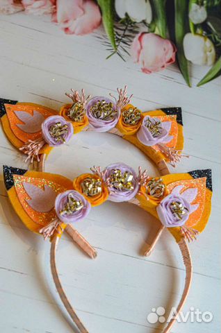 Ободок Лисичка