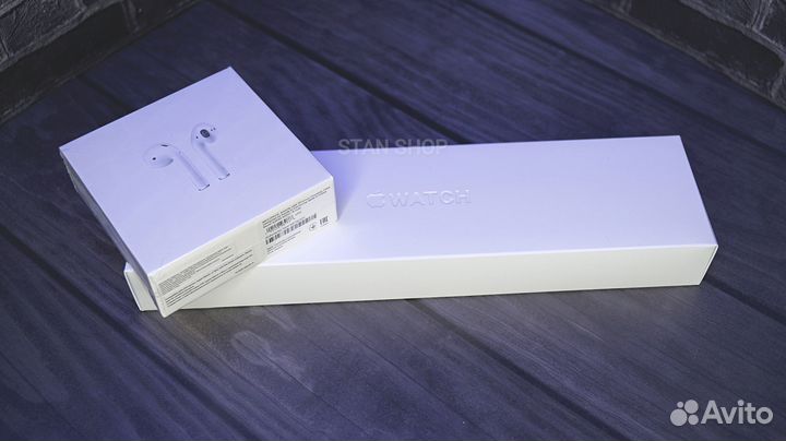 Airpods 2 + Apple Watch 8