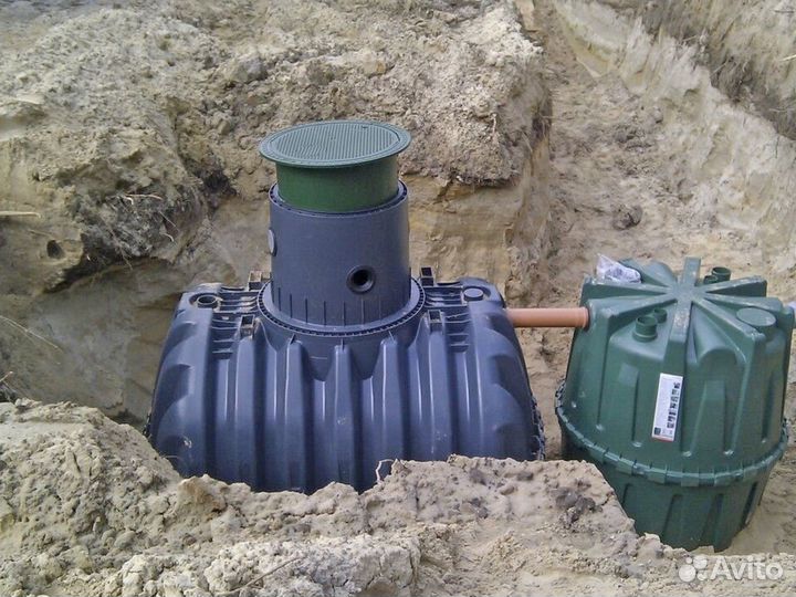 Септик эко Интал 3 для выгребных ям