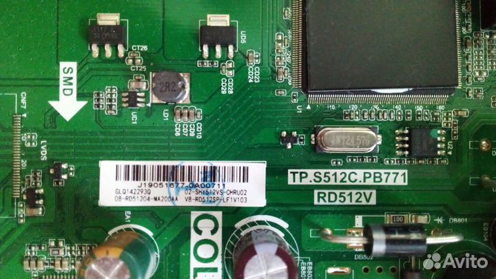 Материнская плата тв TCL LVW 320ndel