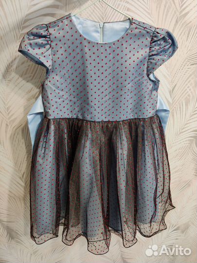 Нарядное платье для девочки 122 128 бу