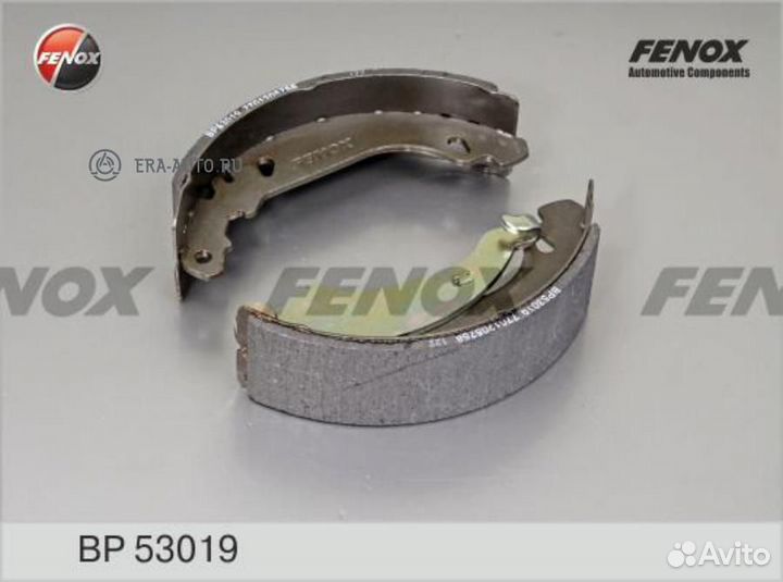 Fenox BP53019 Колодки торм.бараб.задние