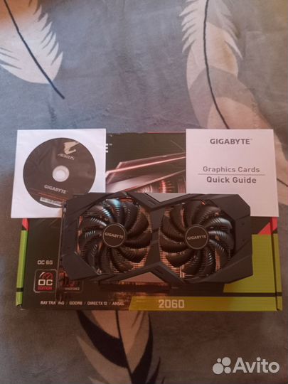 Видеокарта RTX 2060 OC gigabyte Geforce