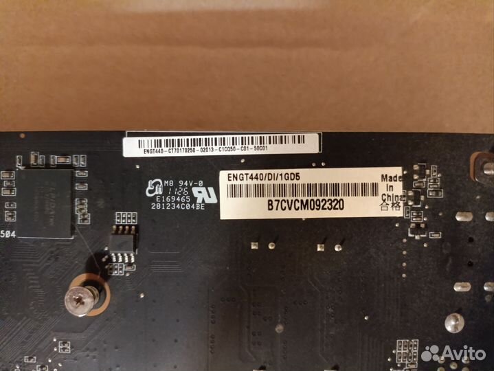 Видеокарта asus GT440 1GB gddr5