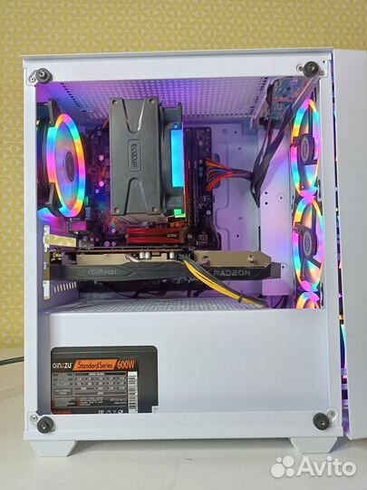 Игровой Пк Ryzen 3600/RX 6600/ddr4 16gb/SSD 500g