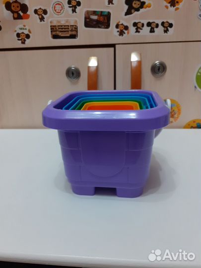 Пирамидка ведёрко с формочками