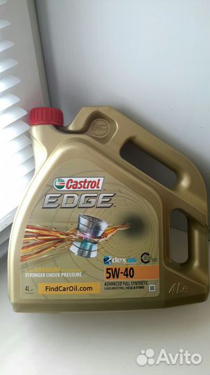 Масло моторное Castrol Edge Titanium 5w40