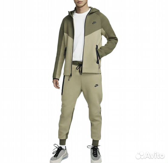 Зип худи Nike Tech Fleece Windrunner Green