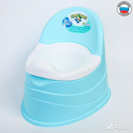 Горшок детский музыкальный, съёмная чаша, цвет гол