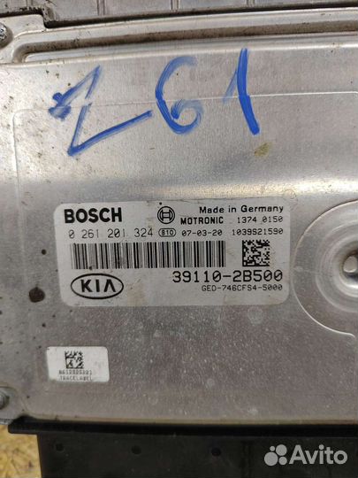 Эбу Kia ceed 1 ED
