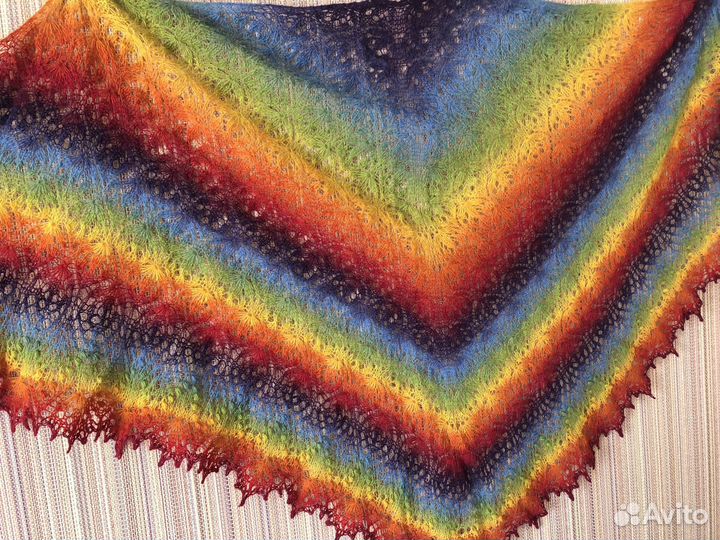 Платок шаль шерсть