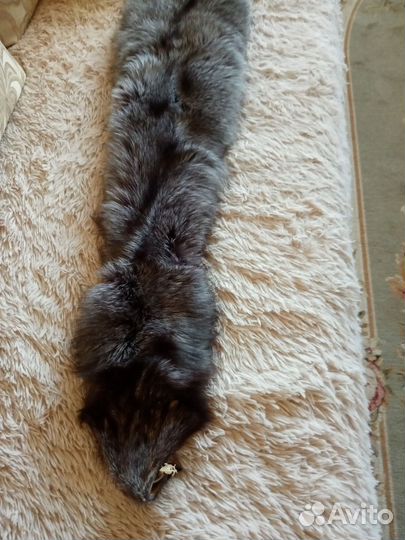 Мех серебристой лисы(шкурка)